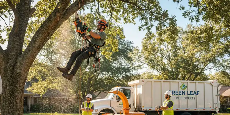 Professional tree service team in Highland Park, IL providing safe tree care and removal