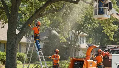Professional tree trimming service in Highland Park, IL for safer, healthier trees