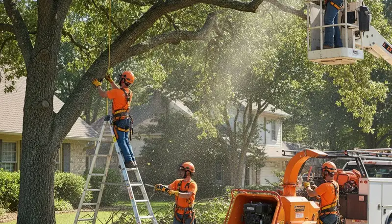 Professional tree trimming service in Highland Park, IL for safer, healthier trees