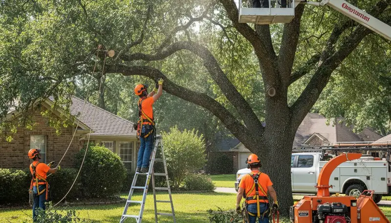 Professional tree trimming service in Highland Park, IL for safer, healthier trees